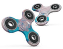 Marbleized Pink and Blue Paradise V322 Full-Body Fidget Spinner Skin-Kit