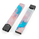 Marbleized Pink and Blue Paradise V322 - Premium Decal Protective Skin-Wrap Sticker compatible with the Juul Labs vaping device