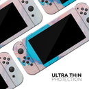 Marbleized Pink and Blue Paradise V322 // Skin Decal Wrap Kit for Nintendo Switch Console & Dock, Joy-Cons, Pro Controller, Lite, 3DS XL, 2DS XL, DSi, or Wii - Vinyl Skin Wrap for Nintendo Switch 2, OLED, Lite, Pro Controller, Wii & Classic Handhelds