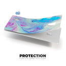 Marbleized Pink and Blue Paradise V371 - Premium Protective Decal Skin-Kit for the Apple Credit Card