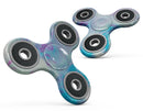 Marbleized Pink and Blue Paradise V371 Full-Body Fidget Spinner Skin-Kit