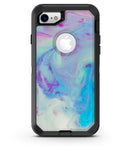 Marbleized Pink and Blue Paradise V371 - iPhone 7 or 8 OtterBox Case & Skin Kits