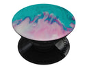 Marbleized Pink and Blue Paradise V432 - Skin Kit for PopSockets and other Smartphone Extendable Grips & Stands