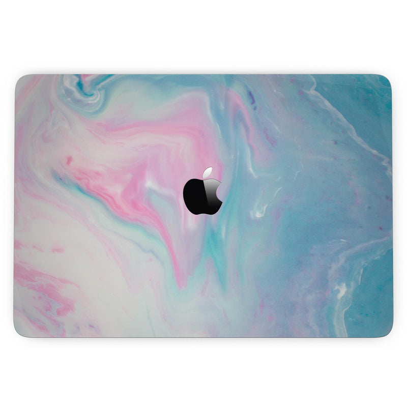 MacBook Pro with Touch Bar Skin Kit - Marbleized_Pink_and_Blue_Paradise_V482-MacBook_13_Touch_V3.jpg?