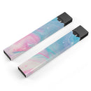 Marbleized Pink and Blue Paradise V482 - Premium Decal Protective Skin-Wrap Sticker compatible with the Juul Labs vaping device