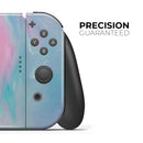 Marbleized Pink and Blue Paradise V482 // Skin Decal Wrap Kit for Nintendo Switch Console & Dock, Joy-Cons, Pro Controller, Lite, 3DS XL, 2DS XL, DSi, or Wii - Vinyl Skin Wrap for Nintendo Switch 2, OLED, Lite, Pro Controller, Wii & Classic Handhelds