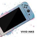 Marbleized Pink and Blue Paradise V482 // Skin Decal Wrap Kit for Nintendo Switch Console & Dock, Joy-Cons, Pro Controller, Lite, 3DS XL, 2DS XL, DSi, or Wii - Vinyl Skin Wrap for Nintendo Switch 2, OLED, Lite, Pro Controller, Wii & Classic Handhelds