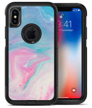 Marbleized Pink and Blue Paradise V482 - iPhone X OtterBox Case & Skin Kits