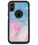 Marbleized Pink and Blue Paradise V482 - iPhone X OtterBox Case & Skin Kits