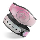 Marbleized Pink and Blue Paradise V712 - Decal Skin Wrap Kit for the Disney Magic Band
