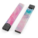 Marbleized Pink and Blue Paradise V712 - Premium Decal Protective Skin-Wrap Sticker compatible with the Juul Labs vaping device