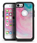 Marbleized Pink and Blue Paradise V712 - iPhone 7 or 8 OtterBox Case & Skin Kits