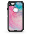 Marbleized Pink and Blue Paradise V712 - iPhone 7 or 8 OtterBox Case & Skin Kits