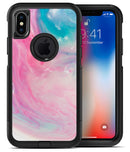 Marbleized Pink and Blue Paradise V712 - iPhone X OtterBox Case & Skin Kits