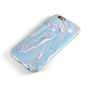 Marbleized Pink and Blue Soft v3 iPhone 6/6s or 6/6s Plus 2-Piece Hybrid INK-Fuzed Case