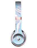 Marbleized Pink and Blue Soft v3 Full-Body Skin Kit for the Beats by Dre Solo 3 Wireless Headphones