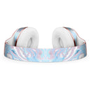 Marbleized Pink and Blue Soft v3 Full-Body Skin Kit for the Beats by Dre Solo 3 Wireless Headphones