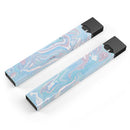 Marbleized Pink and Blue Soft v3 - Premium Decal Protective Skin-Wrap Sticker compatible with the Juul Labs vaping device
