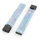 Marbleized Pink and Blue Soft v3 - Premium Decal Protective Skin-Wrap Sticker compatible with the Juul Labs vaping device