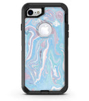 Marbleized Pink and Blue Soft v3 - iPhone 7 or 8 OtterBox Case & Skin Kits