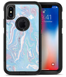 Marbleized Pink and Blue Soft v3 - iPhone X OtterBox Case & Skin Kits