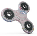 Marbleized Pink and Blue Swirl V2123 Full-Body Fidget Spinner Skin-Kit