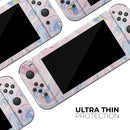 Marbleized Pink and Blue Swirl V2123 // Skin Decal Wrap Kit for Nintendo Switch Console & Dock, Joy-Cons, Pro Controller, Lite, 3DS XL, 2DS XL, DSi, or Wii - Vinyl Skin Wrap for Nintendo Switch 2, OLED, Lite, Pro Controller, Wii & Classic Handhelds