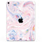 Marbleized Pink and Blue Swirl V2123 - Full Body Skin Decal for the Apple iPad Pro 12.9", 11", 10.5", 9.7", Air or Mini (All Models Available)
