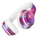 Marbleized Pink and Blue v391 Full-Body Skin Kit for the Beats by Dre Solo 3 Wireless Headphones