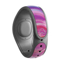 Marbleized Pink and Blue v391 - Decal Skin Wrap Kit for the Disney Magic Band
