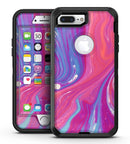 Marbleized Pink and Blue v391 - iPhone 7 Plus/8 Plus OtterBox Case & Skin Kits