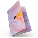 MacBook Pro with Touch Bar Skin Kit - Marbleized_Pink_and_Purple_Paradise_V2-MacBook_13_Touch_V7.jpg?