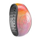 Marbleized Pink and Purple Paradise V2 - Decal Skin Wrap Kit for the Disney Magic Band