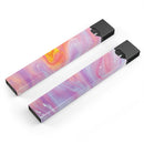 Marbleized Pink and Purple Paradise V2 - Premium Decal Protective Skin-Wrap Sticker compatible with the Juul Labs vaping device