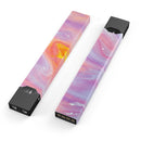 Marbleized Pink and Purple Paradise V2 - Premium Decal Protective Skin-Wrap Sticker compatible with the Juul Labs vaping device