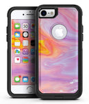 Marbleized Pink and Purple Paradise V2 - iPhone 7 or 8 OtterBox Case & Skin Kits