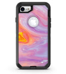 Marbleized Pink and Purple Paradise V2 - iPhone 7 or 8 OtterBox Case & Skin Kits