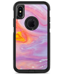 Marbleized Pink and Purple Paradise V2 - iPhone X OtterBox Case & Skin Kits