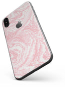 Marbleized Pink v3 - iPhone X Skin-Kit