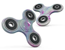 Marbleized Soft Blue V32 Full-Body Fidget Spinner Skin-Kit