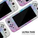 Marbleized Soft Blue V32 // Skin Decal Wrap Kit for Nintendo Switch Console & Dock, Joy-Cons, Pro Controller, Lite, 3DS XL, 2DS XL, DSi, or Wii - Vinyl Skin Wrap for Nintendo Switch 2, OLED, Lite, Pro Controller, Wii & Classic Handhelds