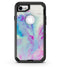 Marbleized Soft Blue V32 - iPhone 7 or 8 OtterBox Case & Skin Kits