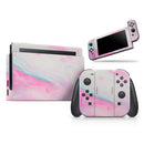 Marbleized Soft Pink // Skin Decal Wrap Kit for Nintendo Switch Console & Dock, Joy-Cons, Pro Controller, Lite, 3DS XL, 2DS XL, DSi, or Wii - Vinyl Skin Wrap for Nintendo Switch 2, OLED, Lite, Pro Controller, Wii & Classic Handhelds