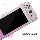Marbleized Soft Pink // Skin Decal Wrap Kit for Nintendo Switch Console & Dock, Joy-Cons, Pro Controller, Lite, 3DS XL, 2DS XL, DSi, or Wii - Vinyl Skin Wrap for Nintendo Switch 2, OLED, Lite, Pro Controller, Wii & Classic Handhelds