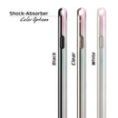 Marbleized Soft Pink and Blue Paradise iPhone 6/6s or 6/6s Plus 2-Piece Hybrid INK-Fuzed Case