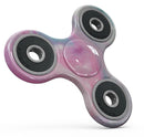 Marbleized Soft Pink and Blue Paradise Full-Body Fidget Spinner Skin-Kit