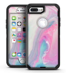 Marbleized Soft Pink and Blue Paradise - iPhone 7 Plus/8 Plus OtterBox Case & Skin Kits