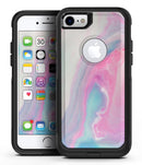 Marbleized Soft Pink and Blue Paradise - iPhone 7 or 8 OtterBox Case & Skin Kits