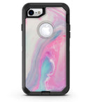 Marbleized Soft Pink and Blue Paradise - iPhone 7 or 8 OtterBox Case & Skin Kits