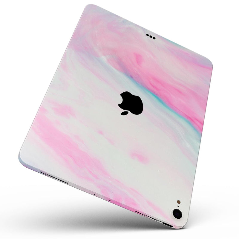 Marbleized Soft Pink - Full Body Skin Decal for the Apple iPad Pro 12.9", 11", 10.5", 9.7", Air or Mini (All Models Available)